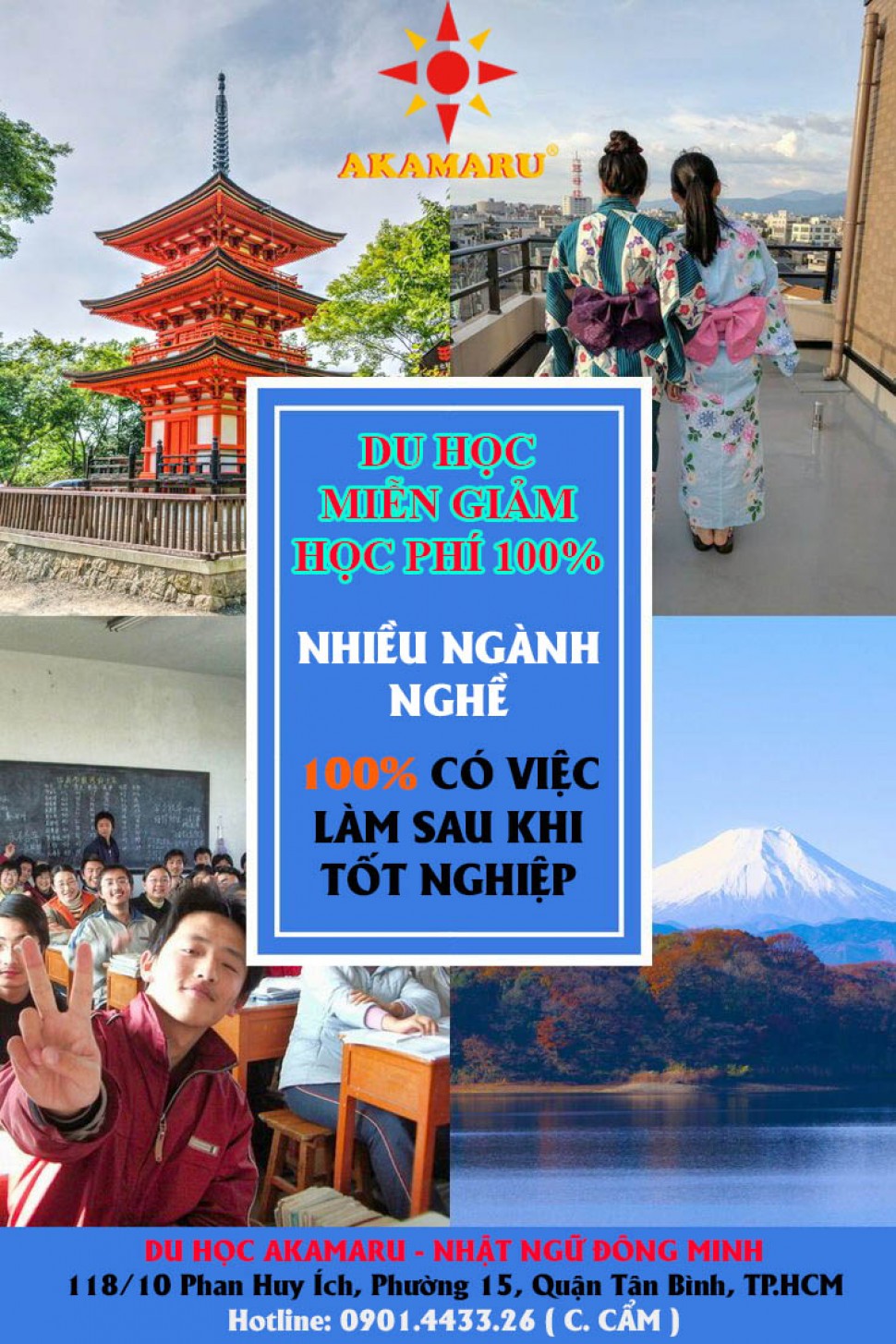 MIỄN PHÍ 100 Học tập và làm việc tại NHẬT BẢN
