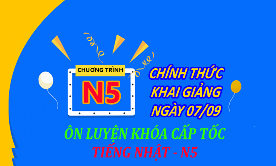 KHAI GIẢNG KHÓA TIẾNG NHẬT CẤP TỐC SƠ CẤP